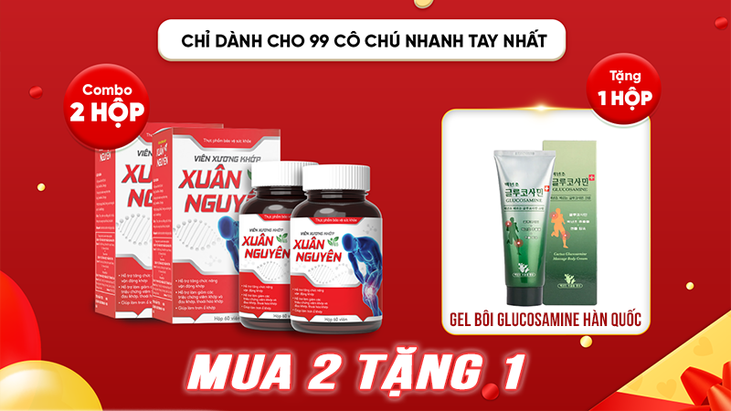 Mua 2 tặng 1 xương khớp xuân nguyên